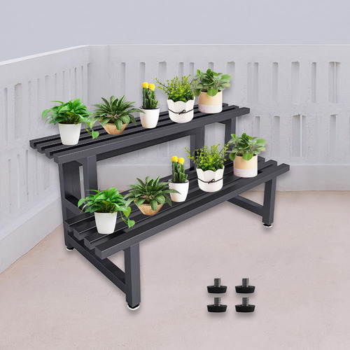 Soporte Para Plantas De 2 Niveles, Práctico E Independiente,