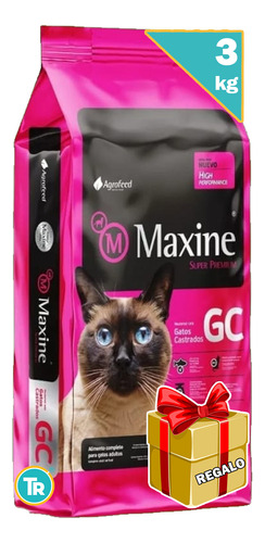 Ración Maxine Gato Castrado 3 Kg