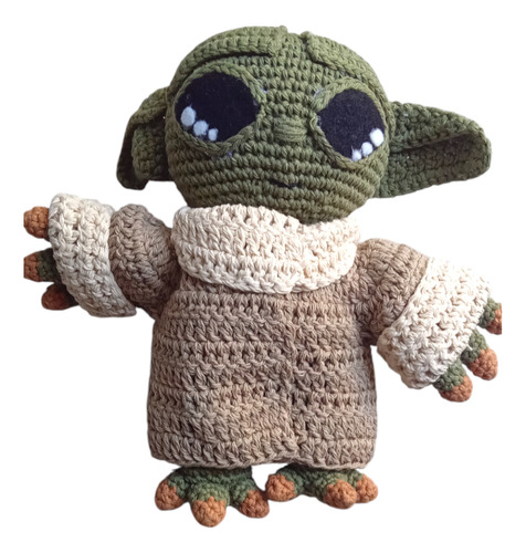 Yoda Muñeco Amigurumi