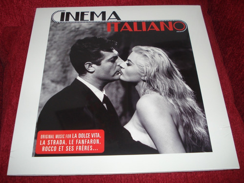 Vinilo Ost Cinema Italiano / Compilado (nuevo Y Sellado)