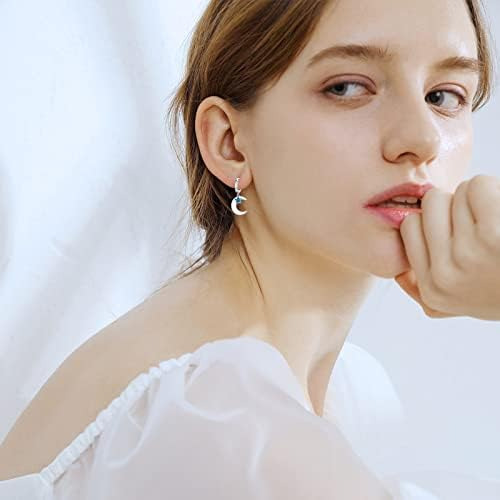 Aretes De Luna De Estrella Para Mujer Aretes De Aro