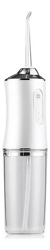 Irrigador Limpiador Bucal Escalador Eléctrico Recargable Color Blanco