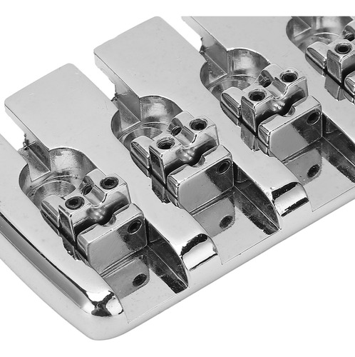Substituição De Baixo Elétrico De Metal Com Ponte De Guitarr
