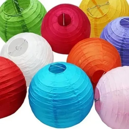 Farol Chinos/lamparas De Papel/globo Chino De 30 Cm /colores