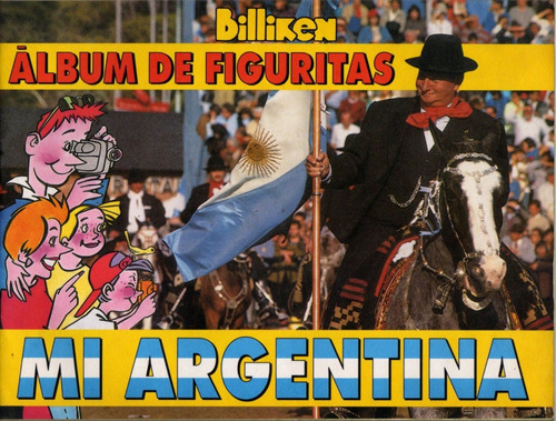 Álbum De Figuritas mi Argentina De Revista Billiken