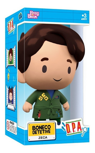 Boneco Zeca Capa Verde Detetives Do Prédio Azul - Rosita
