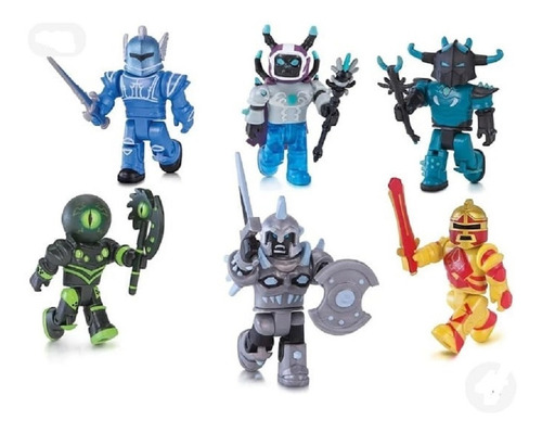 Roblox Set X 6 Personajes! 7cm + Armas!