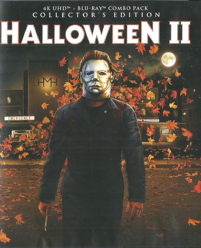 Halloween 2 | Blu Ray 4k Ultra Hd + Dvd Película Nueva | Meses sin intereses