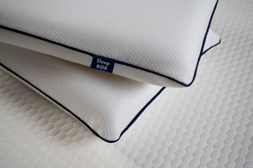 Imagen 2 de 8 de Almohada Inteligente Con Memoria Viscolastica X 2 Uni
