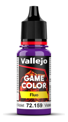 Vallejo Game Color Fluo Violeta Fluorescente 72159 Modelismo