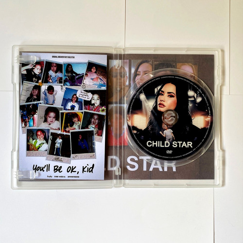 Dvd Demi Lovato Child Star 2024 Estrela Mirim Legendado
