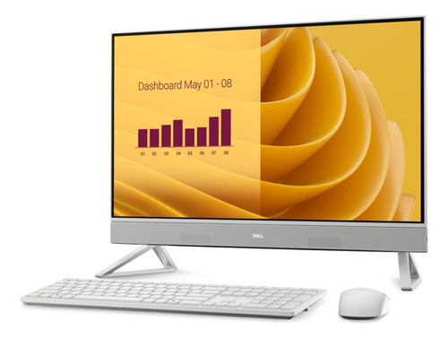 Pc Aio Dell 27 I5 120u 512gb Ssd 16gb Ddr5 Fhd Win11 Blanco