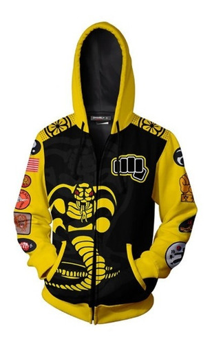 Karate Kid Cobra Kai Chaqueta Sudadera Con Capucha 3d Imres