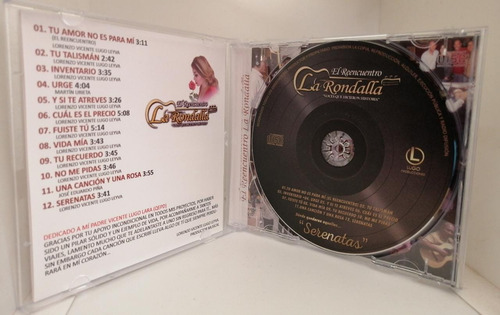 Combo Cd El Reencuentro La Rondalla Serenatas Y Dulce Aroma (Usado)