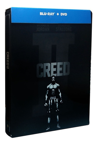 Creed 2 Dos Defendiendo Legado Rocky Steelbook Blu-ray + Dvd