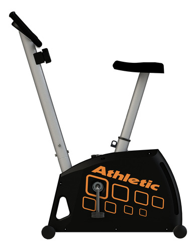 Bicicleta Ergométrica Athletic Clb 10 Vertical Suporta 150kg Cor Cinza