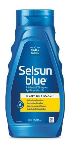 Shampoo Selsun Blue Itchy Dry Scalp Dandruff 325ml 11oz