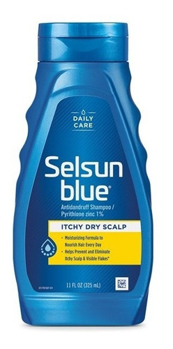 Shampoo Selsun Blue Itchy Dry Scalp Dandruff 621ml