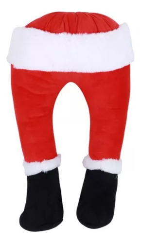 Y L Decoración Navideña De Patas De Elfo De Santa Claus