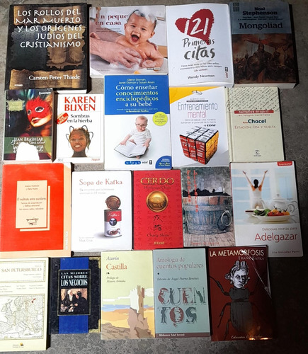 Lote X 19 Libros Usados - Surtidos  