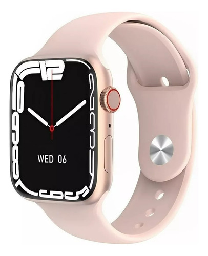 Relogio Smartwatch W28 Pro Serie 8 Exclusivo Com 4 Caixa Rosa