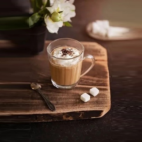 Imagem 7 de 9 de Jogo 4 Canecas Xícara Café Chá Sobremesa De Vidro 260ml