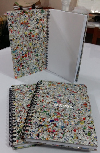 Blocks, Cuadernos Ecológicos Hechos Con Tetrapak Reciclado