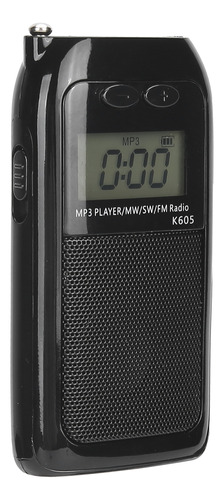 Mini Reproductor De Mp3 K605, Radio De Sintonización Digital