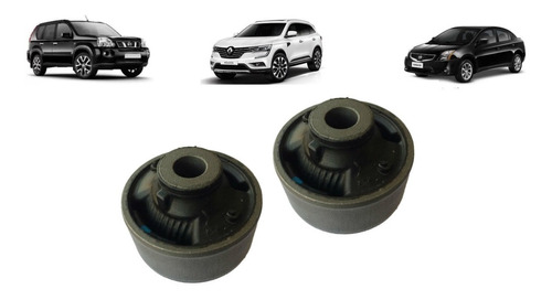 Kit 2 Bujes De Parrilla Grande Liso Nissan X Trail T31 08/15