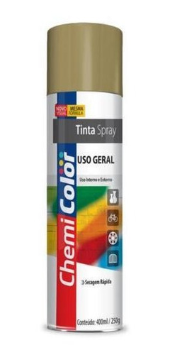 Tinta Spray Bege 400ml Emb. C/ 3