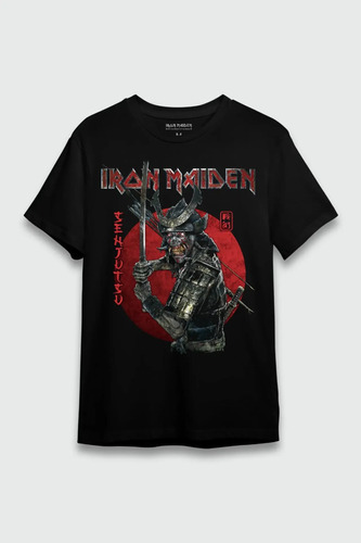 Camiseta - Iron Maiden Senjutsu - Banda Rock