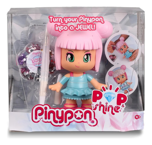 Pinypon Set Pop Shine 17 Cm