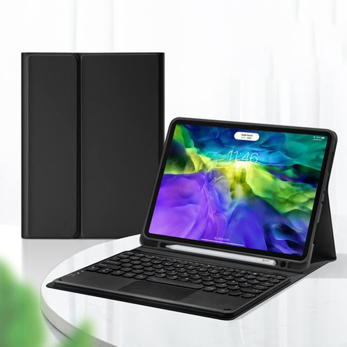 Funda Teclado Para Galaxy Tab Panel Tactil Bluetooth Soporte