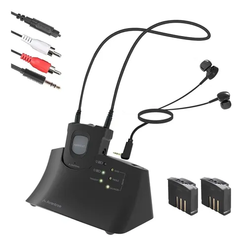 Auriculares Inalambricos Para Ver Tv Ancianos Cable 3