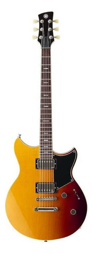 Guitarra elétrica Yamaha Revstar Standard RSS20 de  bordo/mogno de câmara 2022 sunset burst poliuretano brilhante com diapasão de pau-rosa