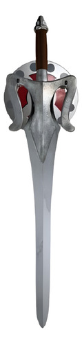 Motu He-man Espada Del Poder Power Sword Prop Escala 1:1 Color Plateado