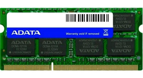 Memoria Ram Ddr3l 8gb 1600mhz Adata Premier Laptop Adds1600w8g11-s