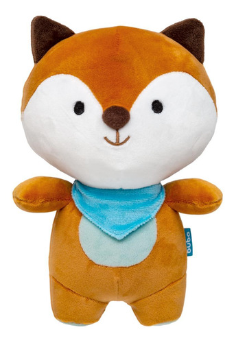 Boneco De Pelúcia Safari Raposa 24cm Para Bebê Criança- Buba