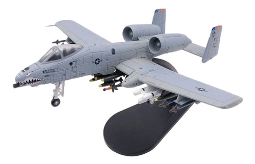 1/100 Scale Die Cast A-10 Attack Plane Fighter Modelo