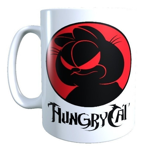 Taza Diseño Garfield Version Thundercats Hambriento