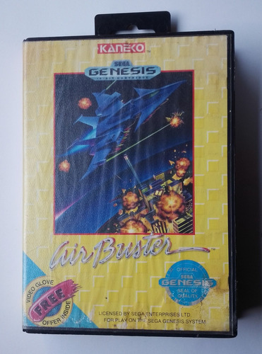 Air Buster Sega Genesis Con Caja - Wird Us -