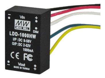 Driver Corriente Constante Led Ip67 2-52v 1a - Tecnobox