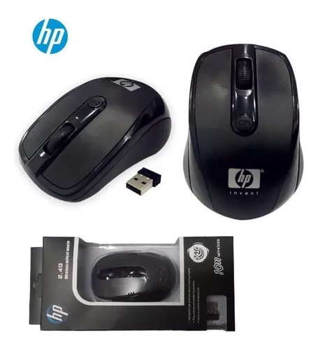 Mouse Hp Inalámbrico 2.4g Wireless 10 Metros 