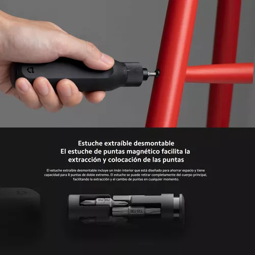 Xiaomi Mi 16-en-1 Destornillador Ratchet, 16 Puntas Acero S2