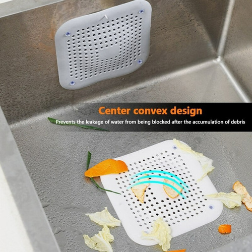 Imagen 2 de 10 de Rejilla Tapon Desagüe Pileta Bacha Cocina Baño Pack X 1 21i