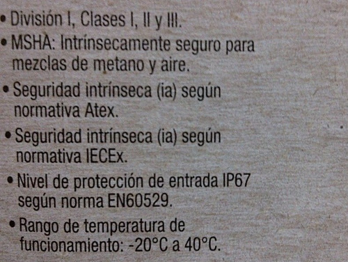 Imagen 4 de 6 de Linterna Antichispa Industrial Energizer Ms2dled