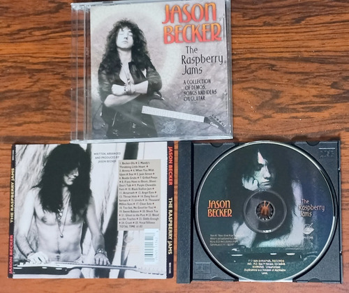 Jason Becker - The Raspberry Jams. Cd Import U.s.a. Original