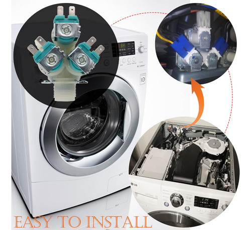 5220fr2075l Válvula De Entrada De Agua Fría Para LG Kenmore