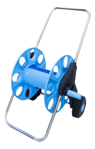 Carrete De Manguera De Agua Industrial, Carrito De Azul
