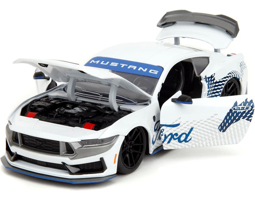 Big Time Muscle 1:ford Mustang Gt Dark Horse Coche Fundido A
